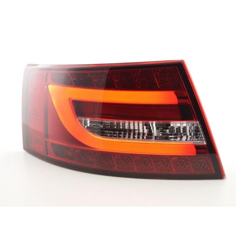 Feux arrières à LED Audi A6 Limo (4F) 04-08 rouge / clair, Eclairage Audi