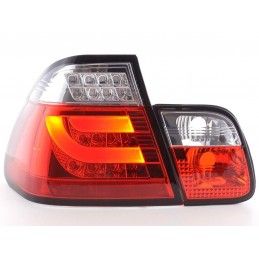 Kit feux arrières LED BMW Série 3 E46 Limo 98-01 rouge / clair, Eclairage Bmw