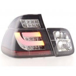 Kit feux arrières LED BMW Série 3 E46 Limo 02-05 noir, Eclairage Bmw