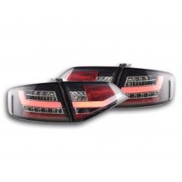 Kit feux arrières à LED Audi A4 B8 8K Limo 07-11 noir, Eclairage Audi