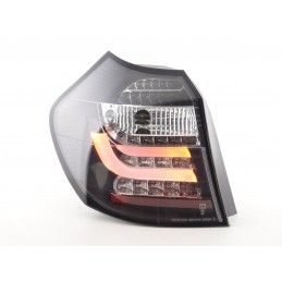 Jeu de feux arrière à LED BMW Série 1 E87 / E81 3/5 portes. 07-11 noir, Nouveaux produits fk