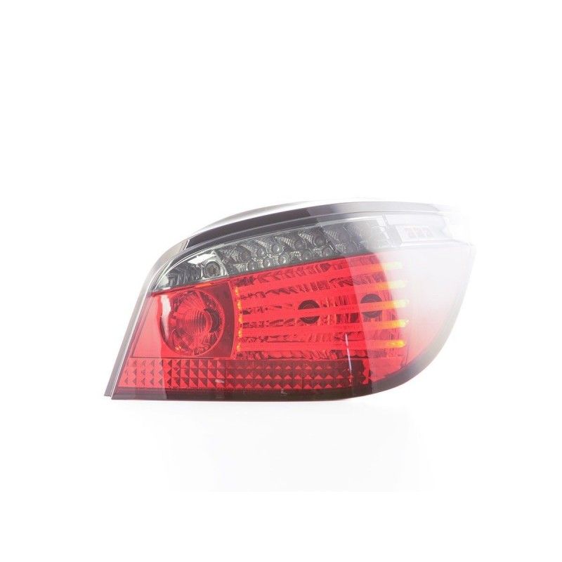 Feux arrière à LED set BMW Série 5 E60 berline 03-07 rouge / fumée, Eclairage Bmw