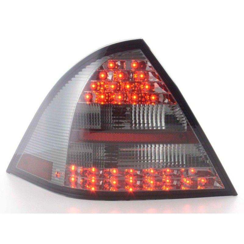 Kit feux arrière LED Mercedes Classe C W203 Limo 01-04 noir, Eclairage Mercedes