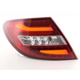 Kit feux arrières LED Mercedes Classe C type W204 2011- rouge / clair, Eclairage Mercedes