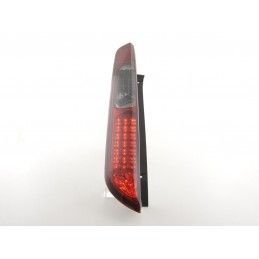 Kit feux arrières LED Ford Focus 2 5 portes 04-08 rouge / noir, Eclairage Ford