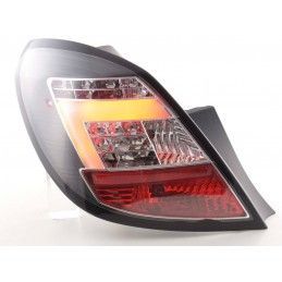 Kit feux arrières LED Opel Corsa D 5 portes 06-10 noir, Eclairage Opel