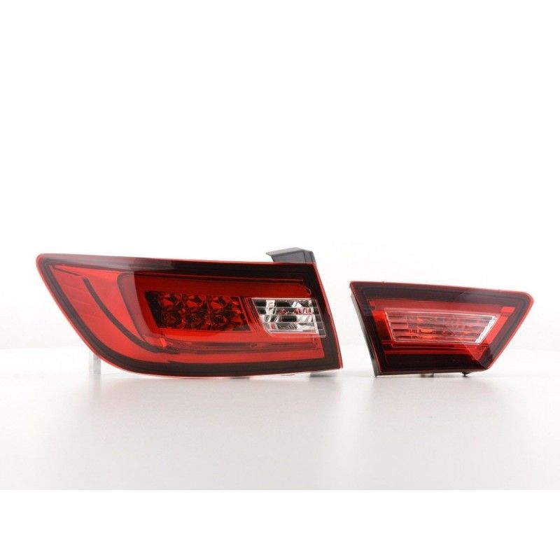 Kit feux arrières LED Renault Clio 4 (X98) 2012 - 2016 rouge / clair, Eclairage Renault