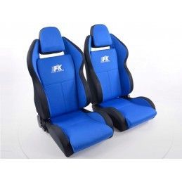 Sièges sport FK Sièges auto demi-coque Set Race 5 au look sport automobile, Nouveaux produits fk