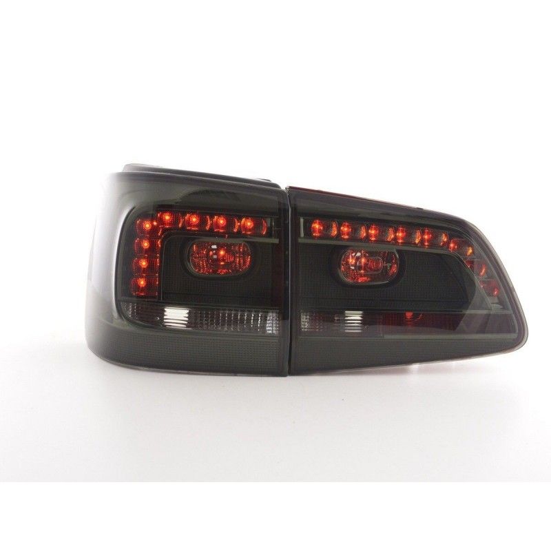Kit feux arrières LED VW Touran 11- noir, Eclairage Volkswagen