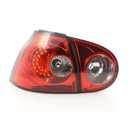 Kit feux arrières LED VW Golf 5 type 1K 2003-2008 rouge pour conduite à droite, Nouveaux produits fk