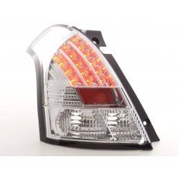 Kit feux arrières LED Suzuki Swift 04-10 chrome, Mk2 (2004-2010)