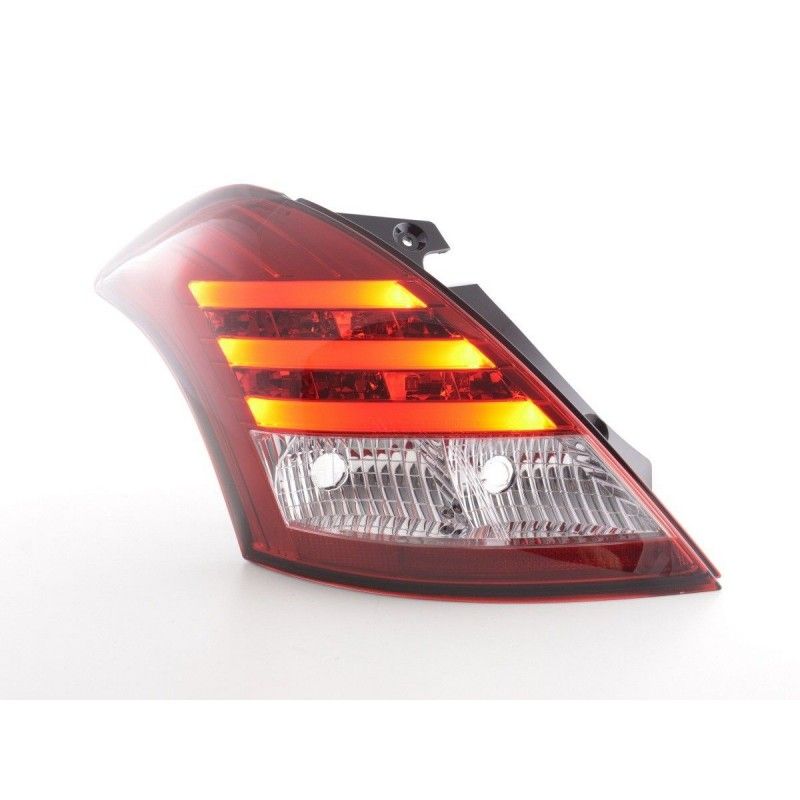 Kit feux arrières LED Suzuki Swift Sport 2011-2013 rouge / clair, Mk3 (2010-2017)