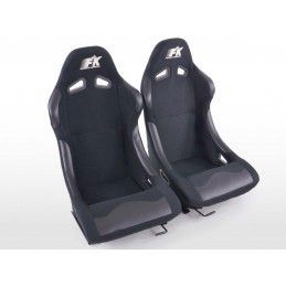 Sièges sport FK Sièges baquets complets pour voiture Set Basic au look sport automobile, Nouveaux produits fk