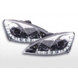 Phare Daylight LED feux de jour Ford Focus 1 C170 chrome, Nouveaux produits fk