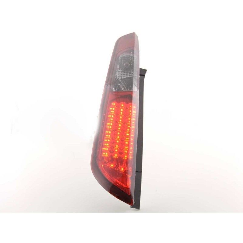 Kit feux arrières LED Ford Focus 2 5 portes 08-10 rouge / noir, Focus II 04-10