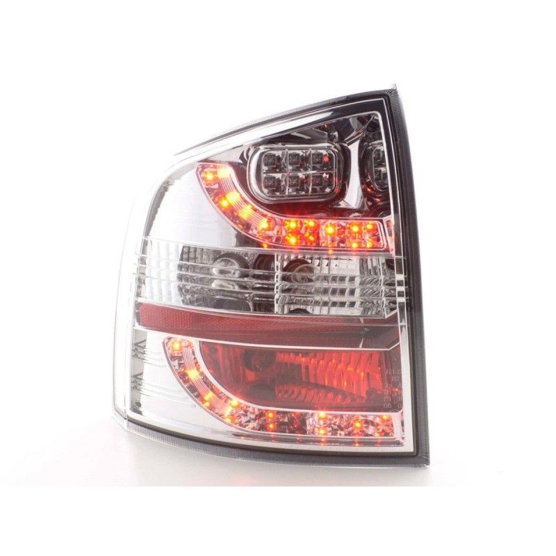 Set feux arrières LED Skoda Octavia Combi type 1Z 05-12 chrome, Octavia II 04-13