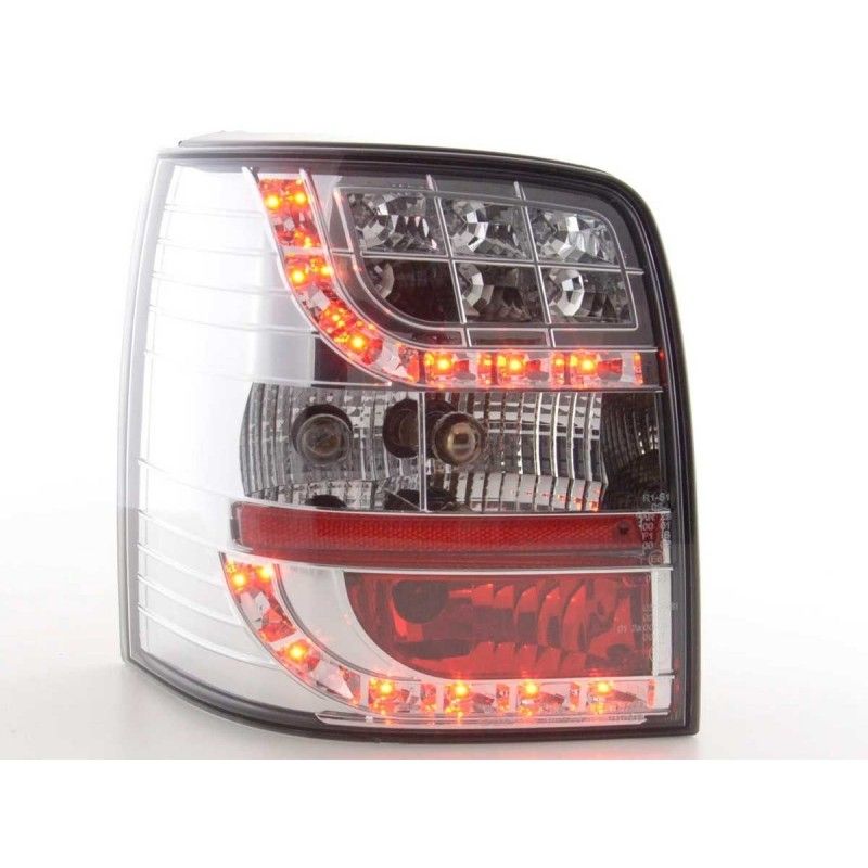 Kit feux arrières LED VW Passat 3BG Variant 01-02 chrome, Passat B5 96-05