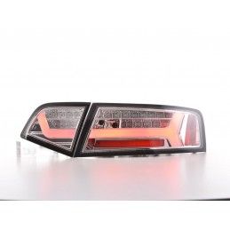 Kit feux arrières LED Lightbar Audi A6 4F Limo 08-11 chrome, A6 4F C6 04-10
