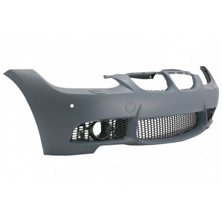 Front Bumper with Front Fenders and Side Skirts suitable for BMW 3 Series E92 Coupe E93 Cabrio (2006-2009) M3 Look with PDC With