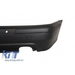 Body Kit suitable for BMW 5 Series E39 (1997-2003) Double Outlet M5 Design with PDC+Grog Lights Chrom and Central Grilles Piano 