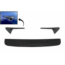 Add-on Trunk Spoiler Cap Wing and Turn Signal Covers Side Markers with AutoPilot 2 or greater suitable for Tesla Model X (10.201