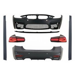 Complete Body Kit suitable for BMW F30 (2011-2019) with LED Taillights Dynamic Sequential Turning Light EVO II M3 CS Style Witho