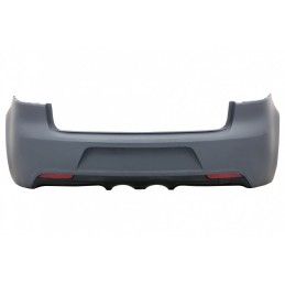 Rear Bumper with Exhaust System suitable for VW Golf 6 VI (2008-2013) R20 Design Side Skirts and Taillights Full LED Red Cherry 