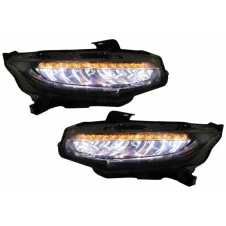 Assembly Headlights and Taillights suitable for HONDA Civic MK10 (FC/FK) 2016+Limousine Full LED Sequential Dynamic Turning Ligh