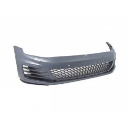 Front Bumper with LED Headlights Sequential Dynamic Turning Lights Red suitable for VW Golf VII 7 5G (2013-2017) Facelift G7.5 G