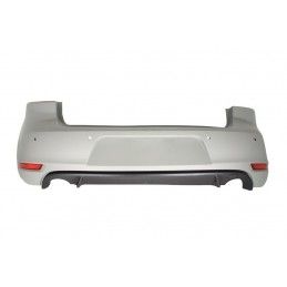 Rear Bumper suitable for VW Golf 6 VI (2008-2012) with Complete Exhaust System and Taillights FULL LED Dynamic Sequential Turnin