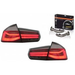 Lightning Conversion Kit to LCI Design LED Taillights and Mirror Indicators suitable for BMW 3 Series F30 (2011-2019) with Dynam