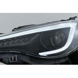 LED Headlights suitable for Toyota 86 (2012-2019) Subaru BRZ (2012-2018) Scion FR-S (2013-2016) with Sequential Dynamic Turning 