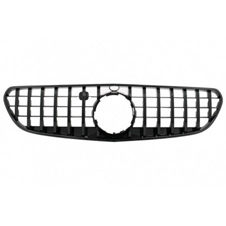 Central Grille suitable for Mercedes S-Class C217 Coupe Facelift (2018-up) A217 Cabrio Facelift (2018-up) GT-R Panamericana Desi