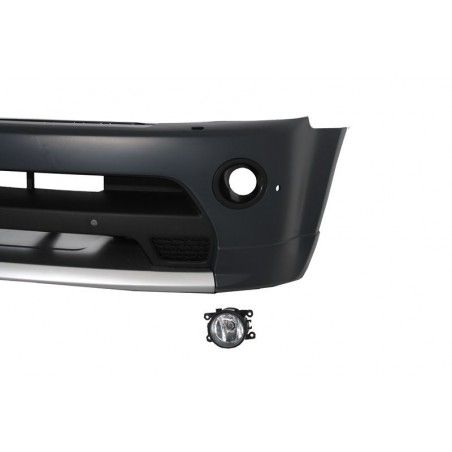 Front Bumper and Front Grilles Assembly Silver suitable for Land Range Rover Sport L320 Facelift (2009-2013) Autobiography Desig