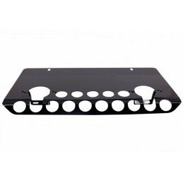 Front Bumper Spoiler LED DRL Extension Skid Plate Off Road Package Under Run Protection suitable for MERCEDES G-class W463 (89-1
