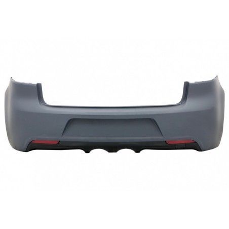 Rear Bumper with Taillights Full LED suitable for VW Golf 6 VI (2008-2013) R20 Design Red Cherry with Sequential Dynamic Turning