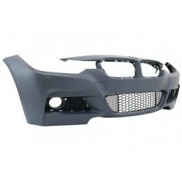 Assembly Front Bumper suitable for BMW 3er F30 F31 Sedan Touring (2011-up) M-Performance Design with Kidney Grilles Double Strip
