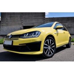 Headlights 3D LED DRL suitable for VW Golf 7 VII (2012-2017) Yellow R400 Look LED Turn Light FLOWING Dynamic Sequential Turning 