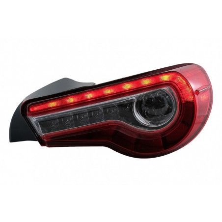 Full LED Taillights suitable for Toyota 86 (2012-2019) Subaru BRZ (2012-2018) Scion FR-S (2013-2016) with Sequential Dynamic Tur