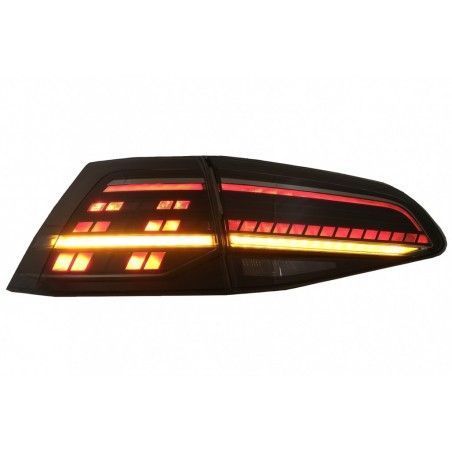 Full LED Taillights suitable for VW Golf 7 & 7.5 VII (2012-2020) Facelift Retrofit G7.5 Look Dynamic Sequential Turning Lights S