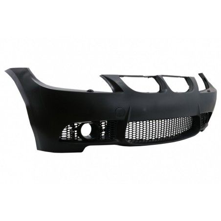 Front Bumper Without Fog Lights suitable for BMW 3 Series E90 E91 Touring LCI Facelift (2008-2011) M3 Design with Central Kidney