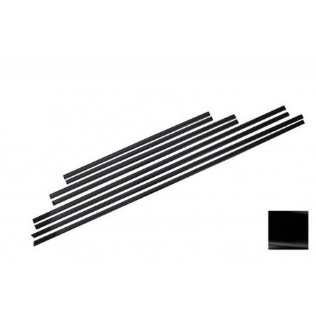 Add On Door Moldings Strips with Side Decals Sticker Vinyl Matte Black and Turning Lights suitable for Mercedes G-Class W463 (19