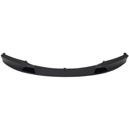 Front Spoiler LIp with Valance Diffuser Double Outlet and Exhaust Muffler Tips suitable for BMW 3 Series F30 F31 (2011-up) M Des