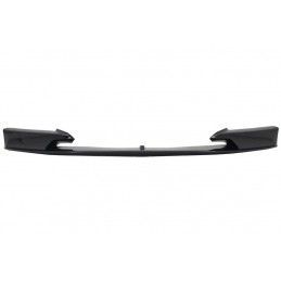 Front Spoiler LIp with Valance Diffuser Double Outlet and Exhaust Muffler Tips suitable for BMW 3 Series F30 F31 (2011-up) M Des