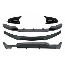 Conversion Package to M Performance Design Bumper Lip With Trunk Spoiler and Mirror Covers suitable for BMW 4 Series Coupe F32 (
