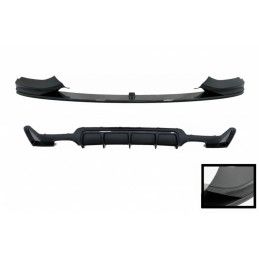 Front Spoiler with Diffuser suitable for BMW 4 Series F32 Coupe F33 Cabrio F36 Grand Coupe (2013-03.2019) M-Performance Design C