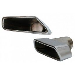 Exhaust Muffler Tips suitable for BMW 5 Series G30 G31 (2017-up) F10 F11 (2010-2014) F10 F11 LCI (2015-2017) 6 Series G32 (2017-