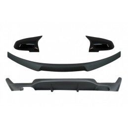 Conversion Package to M Performance Design Air Diffuser With Trunk Spoiler and Mirror Covers suitable for BMW 4 Series Coupe F32