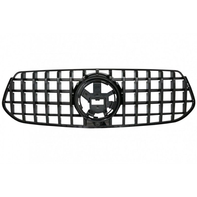 Front Central Grille suitable for Mercedes GLE SUV W167 V167 GLE Coupe C167 Sport Package (2019-Up) GTR Panamericana Design All 
