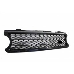 Central Grille with Side Vents Grilles suitable for Land Range Rover Vogue III L322 (2006-2009) Black Autobiography Supercharged